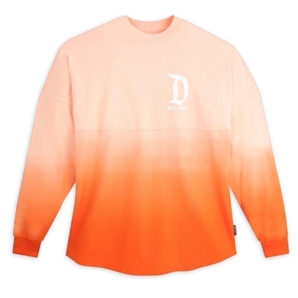 Disney Parks Unisex Orange Coral Ombre Spirit Jersey Disneyland Resort. Size M - Picture 2 of 11
